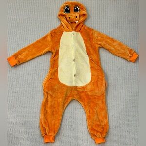 Pokémon Charmander onesie costume in size EUR 95/110 (US size 5/6T)